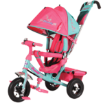 Велосипед Trike Beauty (BA2) трехколесный, с надувными колесами для девочки от года.