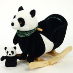 Качалка меховая Панда, Rock My Baby JR2591B